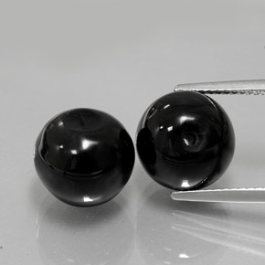 Achetez naturel ct Noire Onyx gems, Sphère / Boule, En provenance Inde chez GemSelect. En stock, livraison internationale!