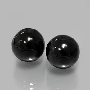 Achetez naturel ct Noire Onyx gems, Sphère / Boule, En provenance Inde chez GemSelect. En stock, livraison internationale!