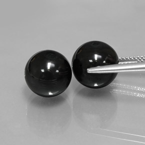 Achetez naturel ct noir onyx gems, sphère / boule, en provenance inde chez gemselect. en stock, livraison internationale!