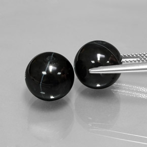 Achetez naturel ct noir onyx gems, sphère / boule, en provenance inde chez gemselect. en stock, livraison internationale!