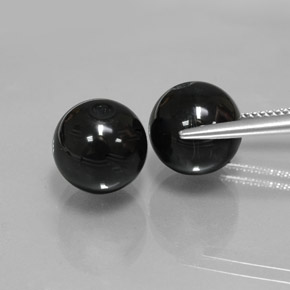 Achetez naturel ct noir onyx gems, sphère / boule, en provenance inde chez gemselect. en stock, livraison internationale!