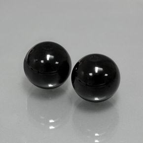 Achetez naturel ct Noire Onyx gems, Sphère / Boule, En provenance Inde chez GemSelect. En stock, livraison internationale!