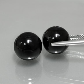 Achetez naturel ct Noire Onyx gems, Sphère / Boule, En provenance Inde chez GemSelect. En stock, livraison internationale!