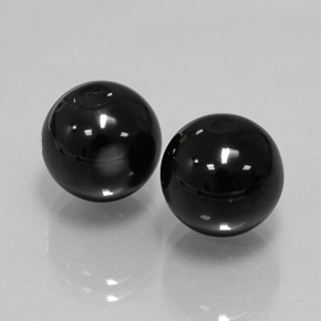 Achetez naturel ct noir onyx gems, sphère / boule, en provenance inde chez gemselect. en stock, livraison internationale!