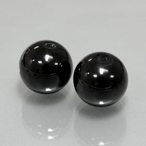 Achetez naturel ct noir onyx gems, sphère / boule, en provenance inde chez gemselect. en stock, livraison internationale!