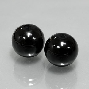 Achetez naturel ct Noire Onyx gems, Sphère / Boule, En provenance Inde chez GemSelect. En stock, livraison internationale!