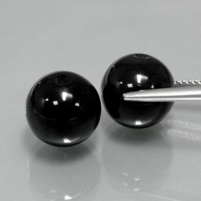 Achetez naturel ct noir onyx gems, sphère / boule, en provenance inde chez gemselect. en stock, livraison internationale!
