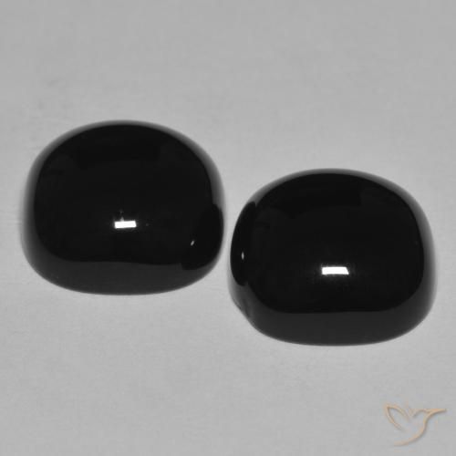 Shop natural 9.68ct Noire Onyx gems, Coussin, from Sri Lanka at GemSelect. In stock, global shipping!