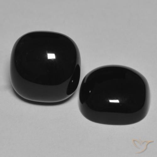 Shop natural 9.56ct Noire Onyx gems, Coussin, from Sri Lanka at GemSelect. In stock, global shipping!