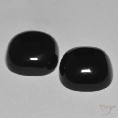 Shop natural 9.56ct Noire Onyx gems, Coussin, from Sri Lanka at GemSelect. In stock, global shipping!