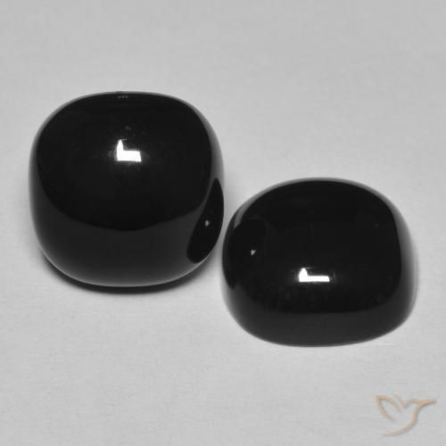 Shop natural 9.65ct Noire Onyx gems, Coussin, from Sri Lanka at GemSelect. In stock, global shipping!