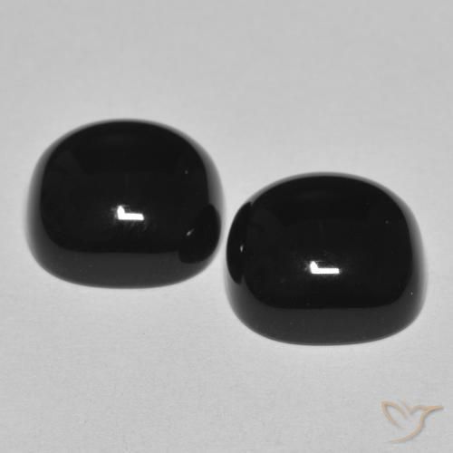 Shop natural 9.70ct Noire Onyx gems, Coussin, from Sri Lanka at GemSelect. In stock, global shipping!