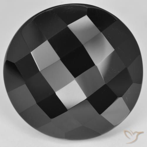 32.30ct Naturel Noire Onyx, Tour, Opaque