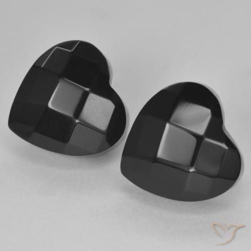 Shop natural 8.31ct Noire Onyx gems, Cœur, from Sri Lanka at GemSelect. In stock, global shipping!