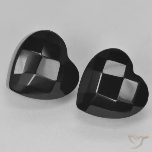 Shop natural 8.56ct Noire Onyx gems, Cœur, from Sri Lanka at GemSelect. In stock, global shipping!