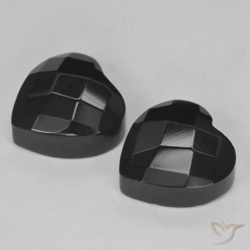Shop natural 8.38ct Noire Onyx gems, Cœur, from Sri Lanka at GemSelect. In stock, global shipping!