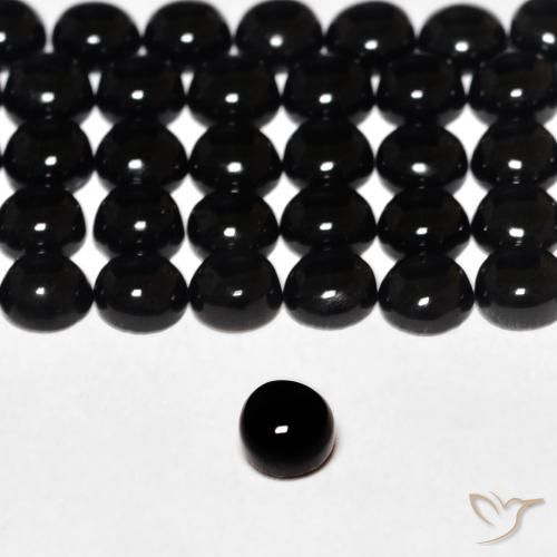 Onyx Noire naturelle Tour, 0.16 ct, Opaque