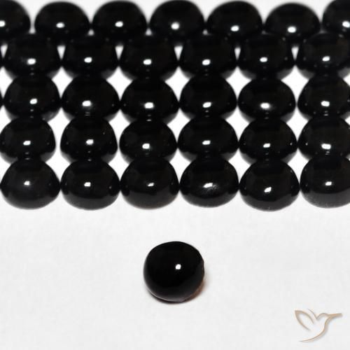 Onyx Noire naturelle Tour, 0.16 ct, Opaque