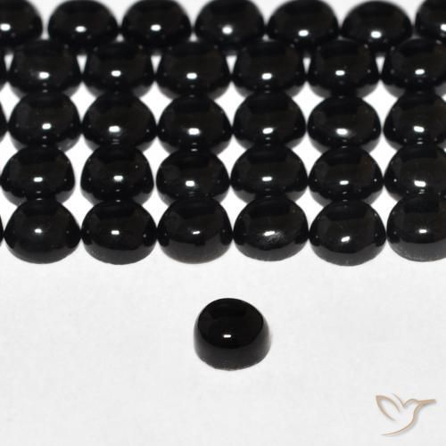 Onyx Noire naturelle Tour, 0.16 ct, Opaque