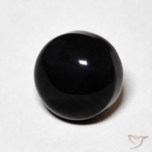 Onyx Noire naturelle Tour, 1.59 ct, Opaque