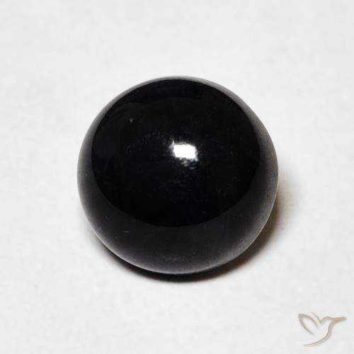 Onyx Noire naturelle Tour, 1.34 ct, Opaque