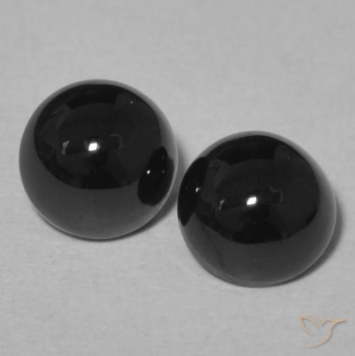 2.06ctw Naturel Noire Onyx, Tour, Opaque