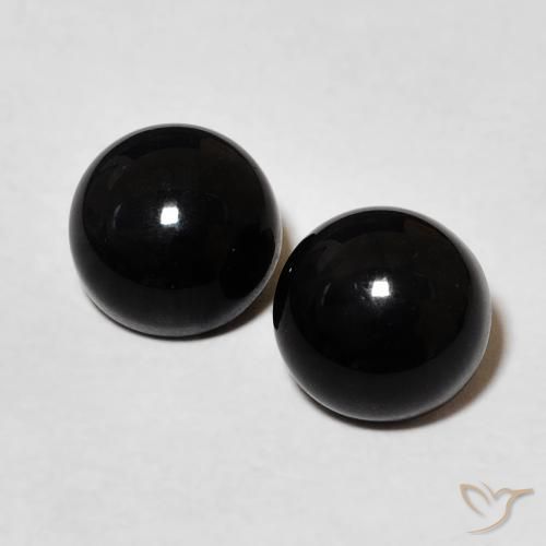 2.64ctw Naturel Noire Onyx, Tour, Opaque