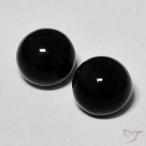2.58ctw Naturel Noire Onyx, Tour, Opaque