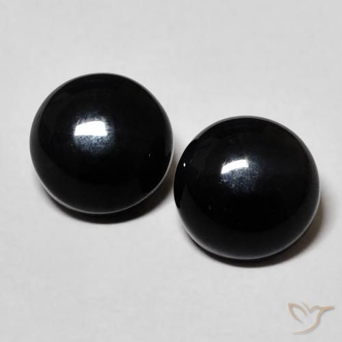 3.17ctw Naturel Noire Onyx, Tour, Opaque