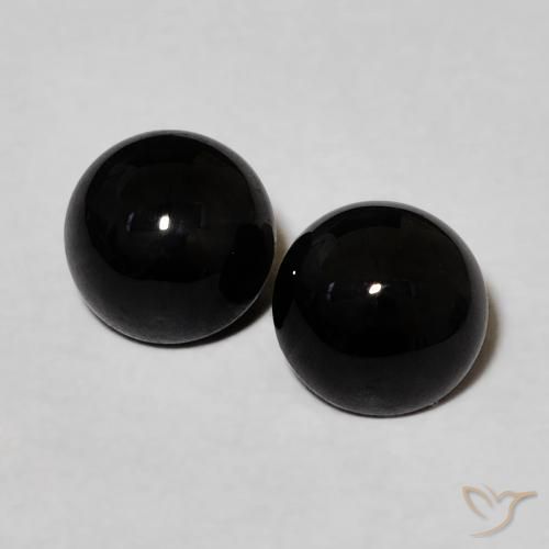 2.04ctw Naturel Noire Onyx, Tour, Opaque