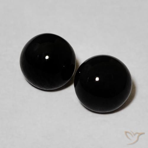 1.70ctw Naturel Noire Onyx, Tour, Opaque