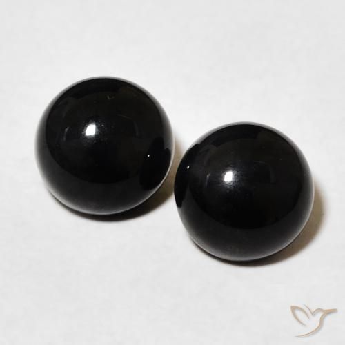 3.11ctw Naturel Noire Onyx, Tour, Opaque