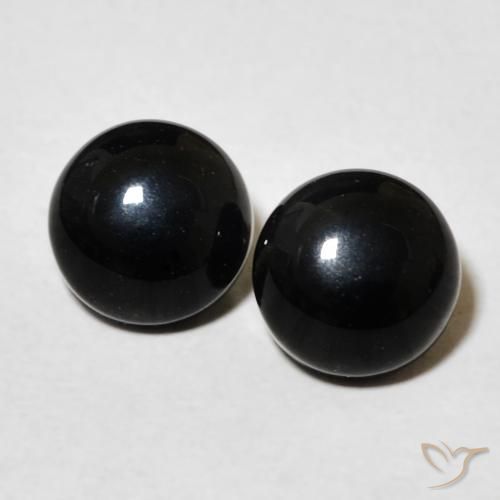 3.07ctw Naturel Noire Onyx, Tour, Opaque