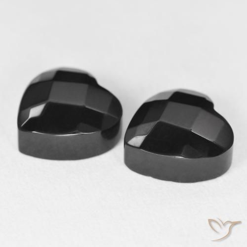 Shop natural 8.42ct Noire Onyx gems, Cœur, from Sri Lanka at GemSelect. In stock, global shipping!