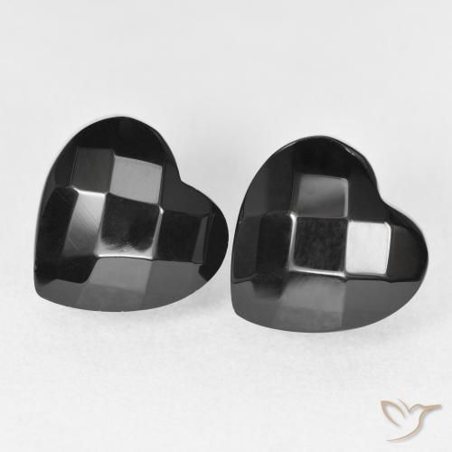 Shop natural 8.66ct Noire Onyx gems, Cœur, from Sri Lanka at GemSelect. In stock, global shipping!