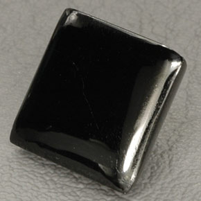 Onyx Noire naturelle Baquette, 23.46 ct, Opaque