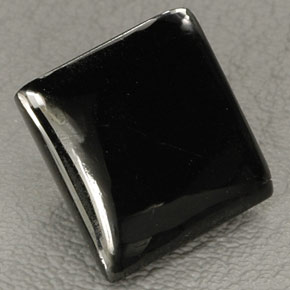 Onyx Noire naturelle Baquette, 23.46 ct, Opaque