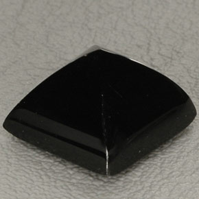 Onyx Noire naturelle Baquette, 23.46 ct, Opaque