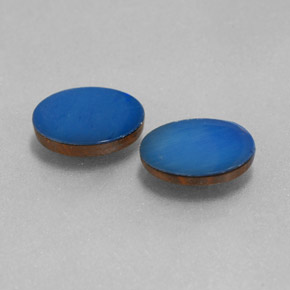 Achetez naturel 1,44ct bleue doublet d'opale gems, coupe ovale, en provenance australie chez gemselect. en stock, livraison internationale!