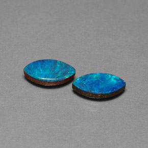 Achetez naturel ct multicolore doublet d'opale gems, marquise, en provenance australie chez gemselect. en stock, livraison internationale!