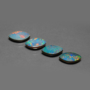 Achetez naturel ct multicolore doublet d'opale gems, marquise, en provenance australie chez gemselect. en stock, livraison internationale!
