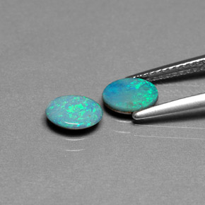 Achetez naturel ct Multicolore Opale Doublet gems, Coupe ovale, En provenance Australie chez GemSelect. En stock, livraison internationale!