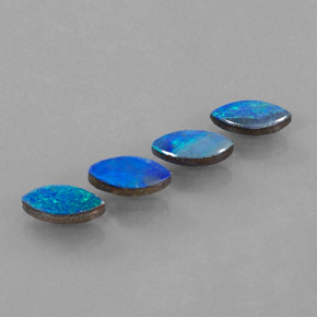 Achetez naturel ct multicolore doublet d'opale gems, marquise, en provenance australie chez gemselect. en stock, livraison internationale!