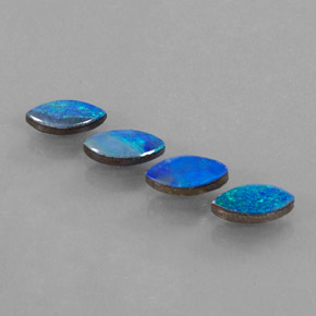 Achetez naturel ct multicolore doublet d'opale gems, marquise, en provenance australie chez gemselect. en stock, livraison internationale!