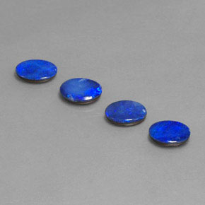 Achetez naturel ct multicolore doublet d'opale gems, coupe ovale, en provenance australie chez gemselect. en stock, livraison internationale!