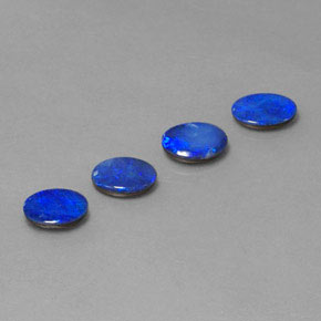 Achetez naturel ct multicolore doublet d'opale gems, coupe ovale, en provenance australie chez gemselect. en stock, livraison internationale!