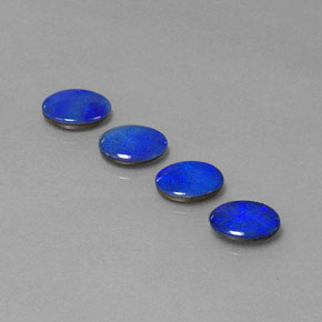 Achetez naturel ct multicolore doublet d'opale gems, coupe ovale, en provenance australie chez gemselect. en stock, livraison internationale!