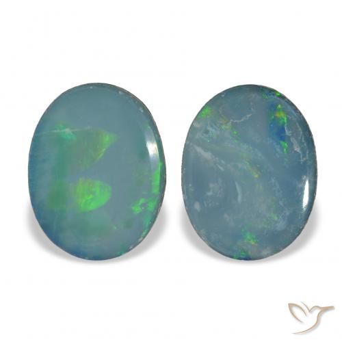 Shop natural 2.05ct Multicolore Opale Doublet gems, ovale, from Australie at GemSelect. In stock, global shipping!