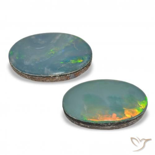 Shop natural 2.05ct Multicolore Opale Doublet gems, ovale, from Australie at GemSelect. In stock, global shipping!