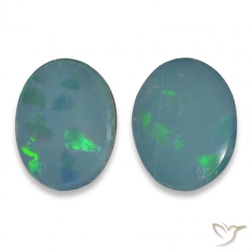 Shop natural 2.31ct Multicolore Opale Doublet gems, ovale, from Australie at GemSelect. In stock, global shipping!